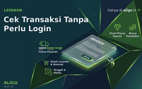 Cek Transaksi Tanpa Perlu Login